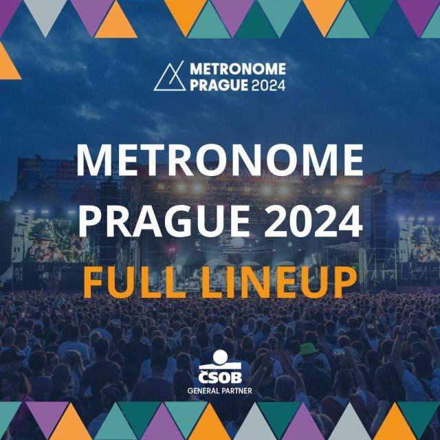 Kosheen, The Blaze, Marc Rebillet, Meute, Vitalic a další hvězdy elektronické hudební scény zazáří na Metronome Prague 2024