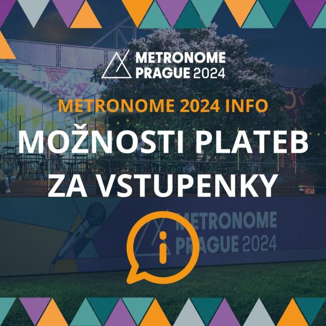 Možnost plateb za vstupenky