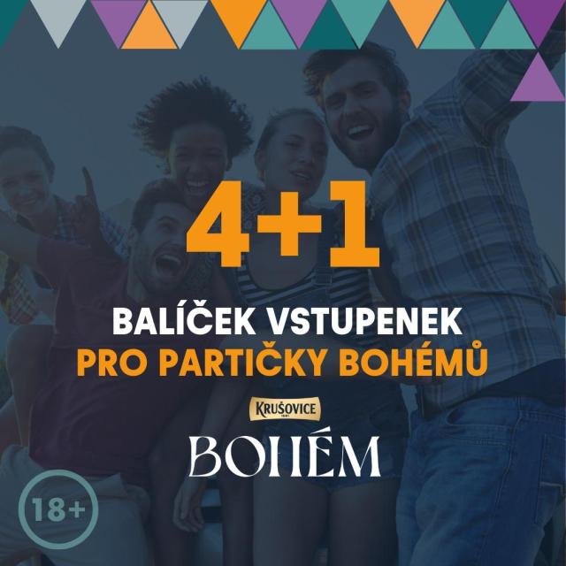 Pro všechny BOHÉMY tu máme nabídku, která se neodmítá - Bohémský balíček