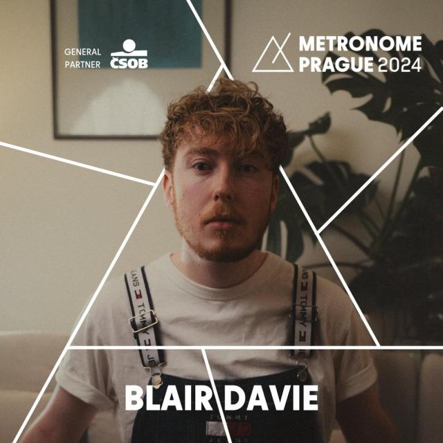 Blair Davide will play his megahit Prague on Metronome Prague