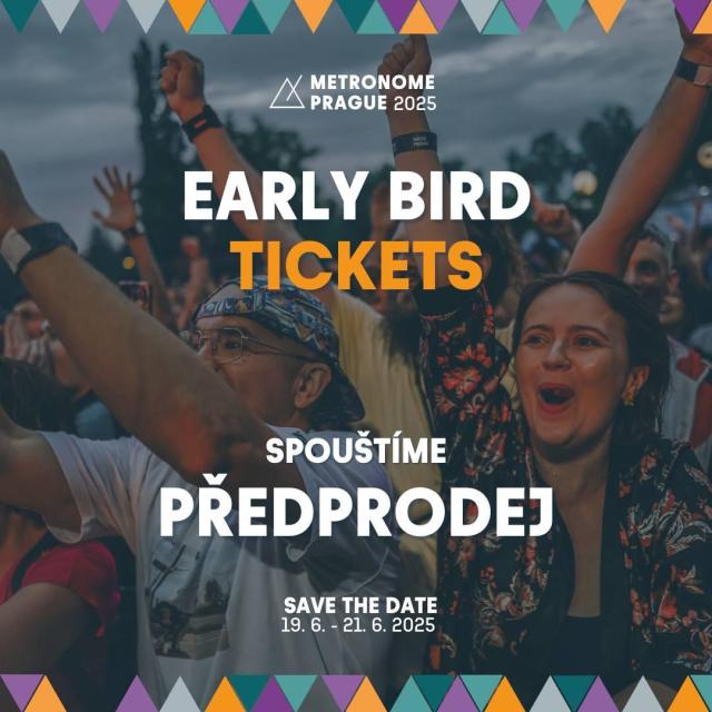 Oficiální prodej Early bird vstupenek na Metronome Prague 2025 zahájen