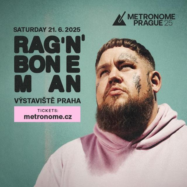 Rag'n'Bone Man zahraje na Metronome Prague 2025