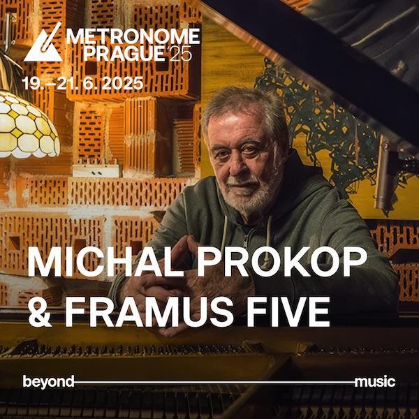 Metronome Prague 2025 vykopneme křtem nové desky Michala Prokopa & Framus Five